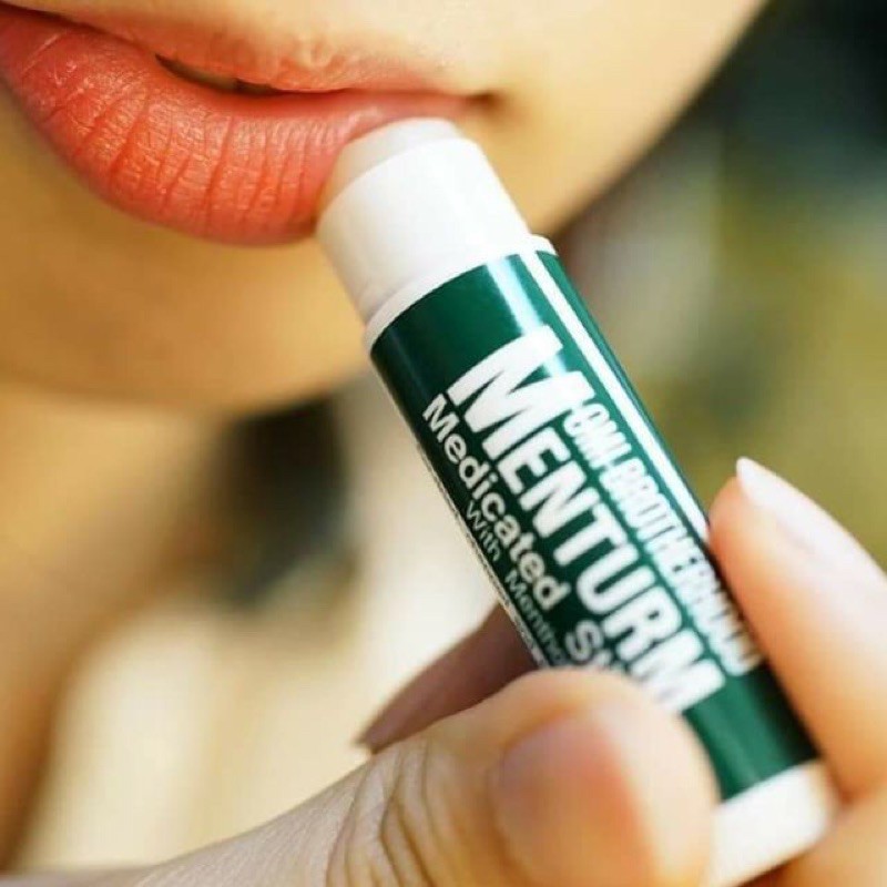 OMI BROTHERHOOD Menturm Medicated Stick ลิปบาล์มกลิ่นเมนทอล OMI