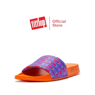 FITFLOP IQUSHION X YINKA ILORI รองเท้าแตะผู้หญิง รุ่น ER6-922 สี Blue Ray