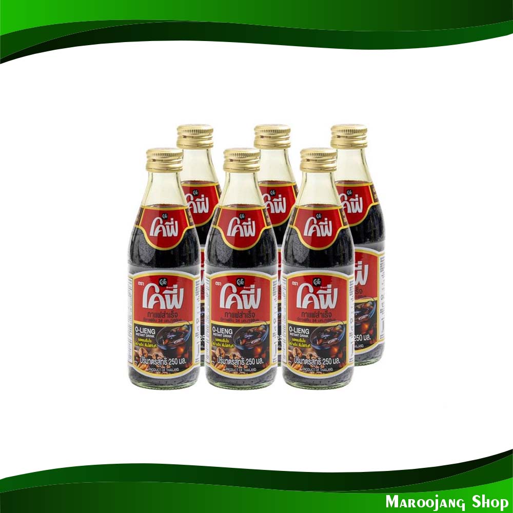 กาแฟสำเร็จรูป โคฟี่ 250 มล (6ขวด) Instant Coffee Kofi | Shopee Thailand