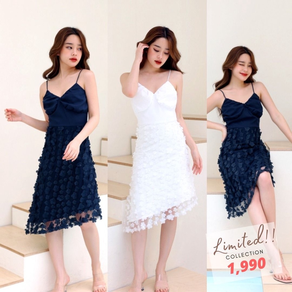 เดรส-evl013-avery-dress-ลด130-โค้ดwqucep-ชุดใส่เที่ยว-ชุดออกงาน-ชุดเพื่อนเจ้าสาว-evalynbrand