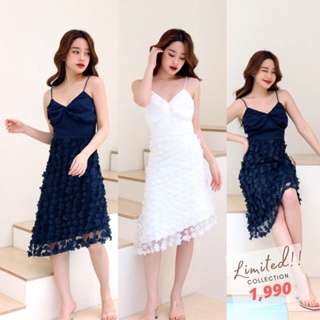 เดรส EVL013 Avery Dress (ลด130 โค้ดWQUCEP) ชุดใส่เที่ยว ชุดออกงาน ชุดเพื่อนเจ้าสาว | Evalynbrand