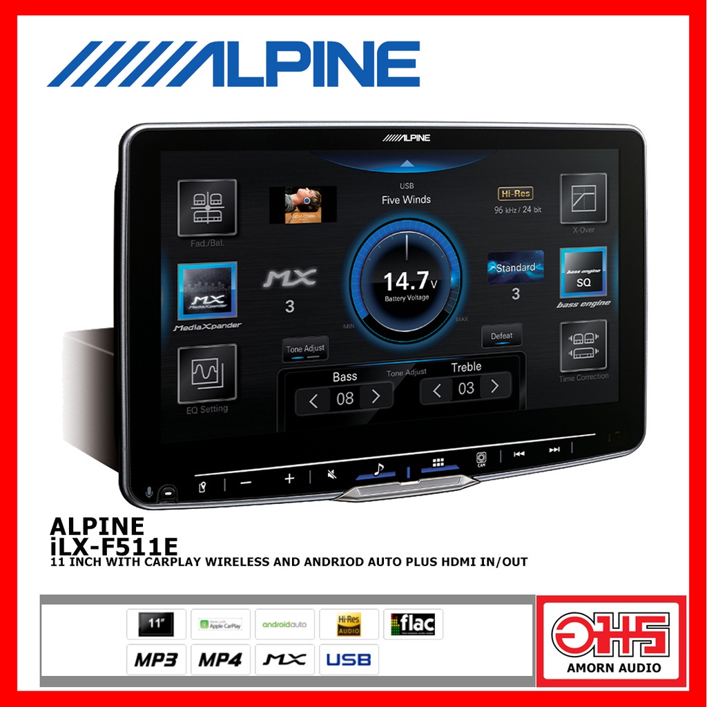 alpine-ilx-f511e-pre-order-วิทยุรถยนต์-11-นิ้ว-11inch-carplay-wireless-and-andriod-auto