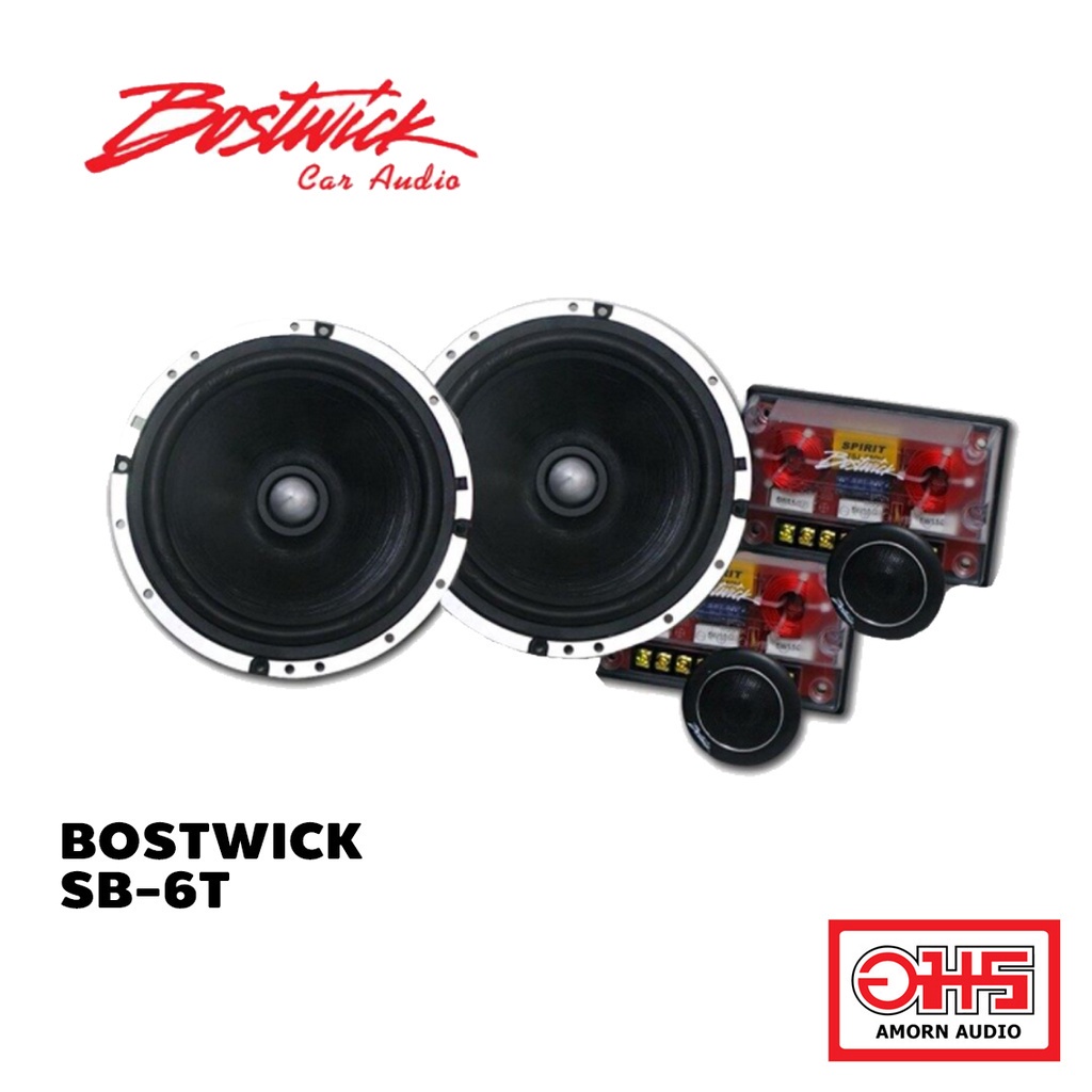 bostwick-sb-6t-ลำโพงแยกชิ้นติดรถยนต์-6-5-นิ้ว-1คู่-เครื่องเสียงรถ-ลำโพงรถยนต์-amornaudio