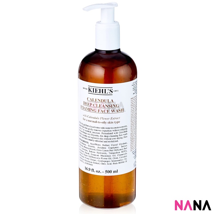 Kiehl’s Calendula Deep Cleansing Foaming Face Wash 500ml Shopee Thailand