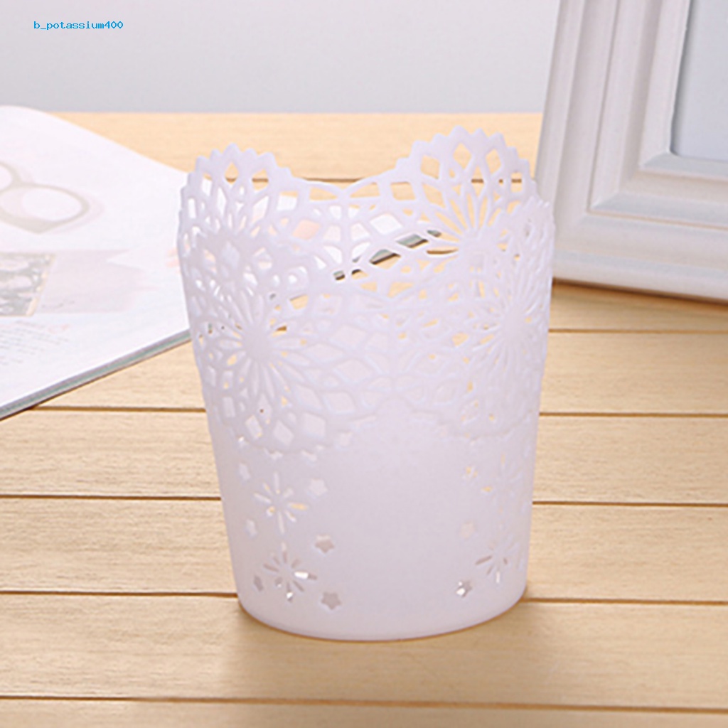 pota-pen-container-round-hollow-out-storage-basket-lace-design