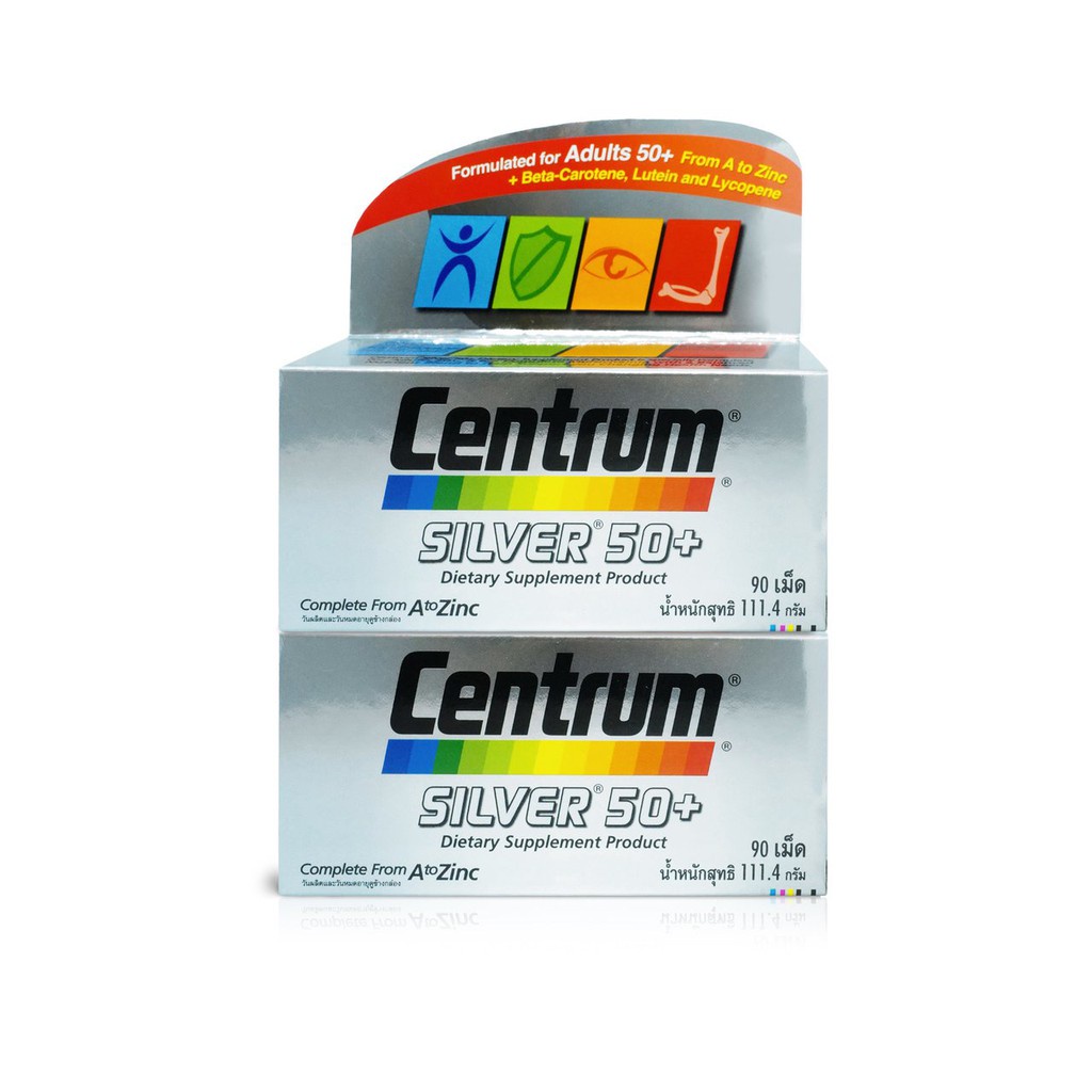 centrum-เซนทรัม-ซิลเวอร์-50-ผลิตภัณ์เสริมอาหาร-แพ็ค2