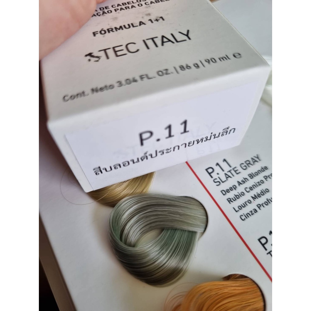 Tec Italy Designer Color - Smooth Bonde สีย้อมผมถาวรแนวสีสว่างพาสเทล สี ...