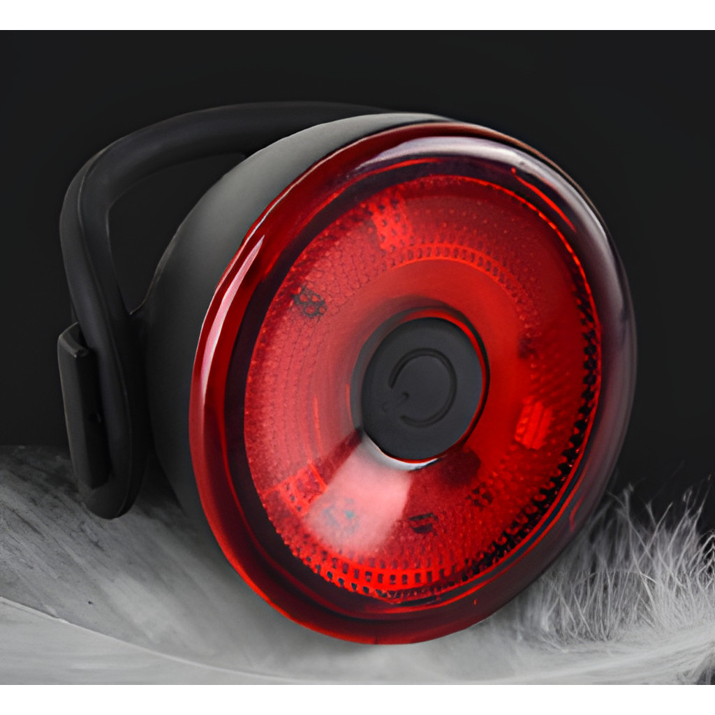 Battery Warning Tail Light Sport LED Rear Bike Light USB Rechargeable