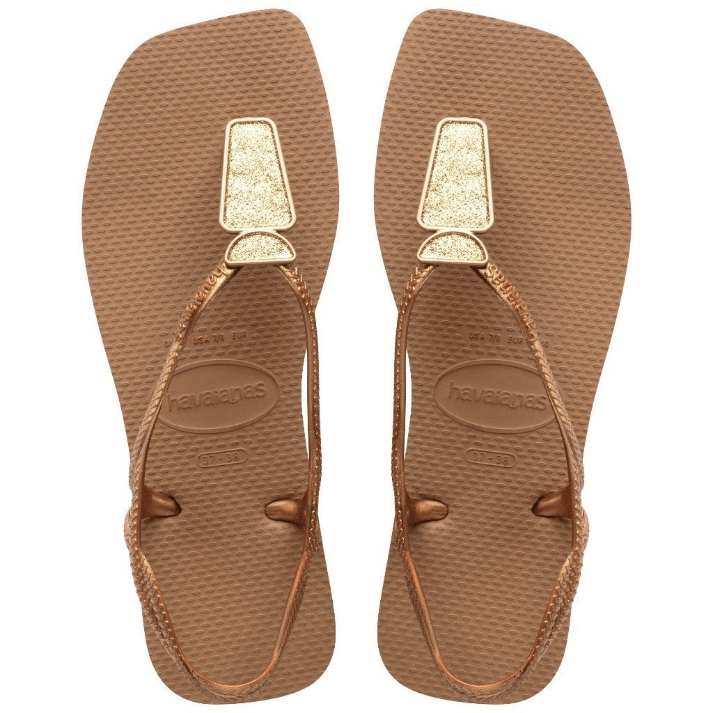 HAVAIANAS Luna Chic Sandals ROSE GOLD 41484213581F U3GDXX