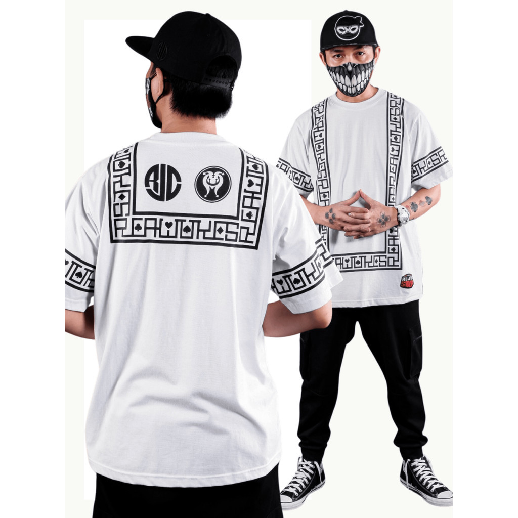 【COD】Real Jokes Clothing MONOGRAM (White) | Shopee Thailand
