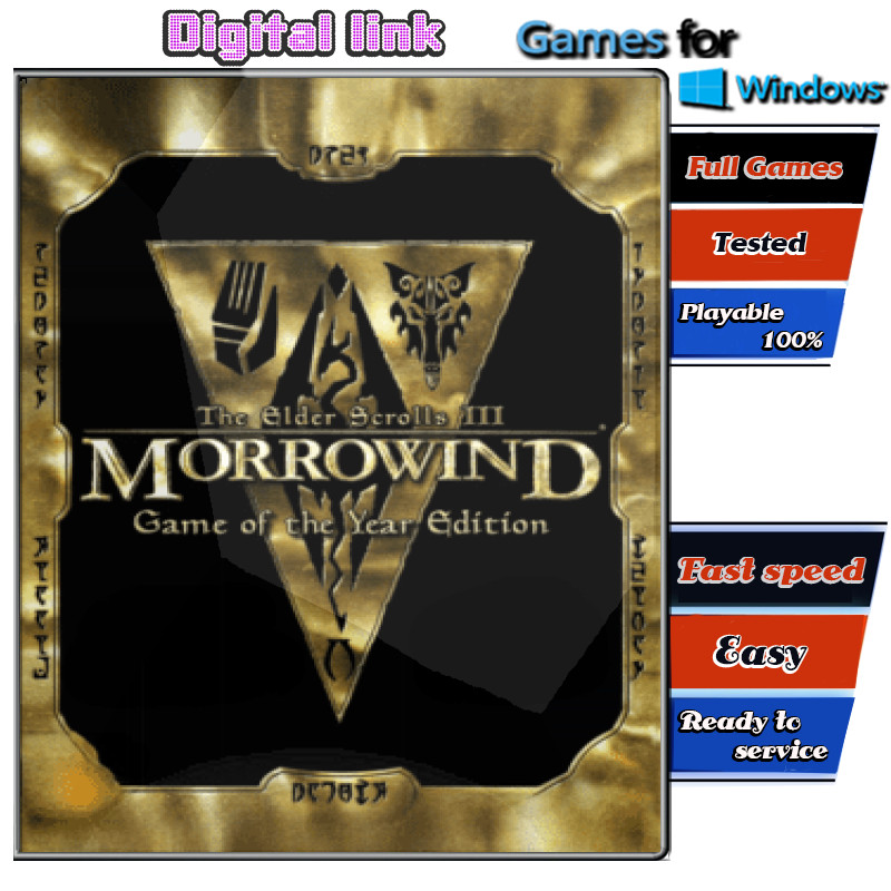 The Elder Scrolls III Morrowind Game of the Year Edition เกม PC Game ...