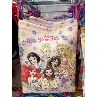 พร้อมส่ง ถุงผ้าหูรูดลาย Toy Story/Disney Princess จาก Daiso ญี่ปุ่น🇯🇵