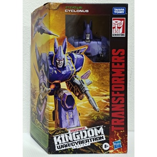 Transformers Generations War for Cybertron: Kingdom Cyclonus Voyager Class WFC-K9 หุ่นยนต์ ทรานส์ฟอร์เมอร์ส Hasbro