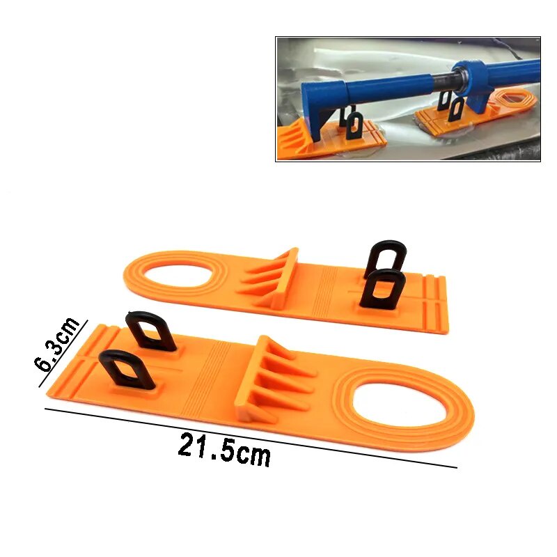 92x PDR King Tools yellow long reach glue tabs for hail dent removal