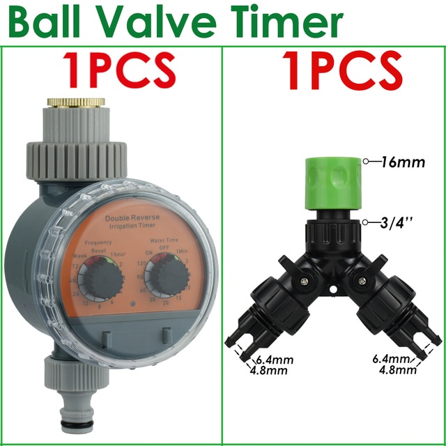 837 KESLA Garden Automatic Ball Valve Water Timer Electronic Watering ...