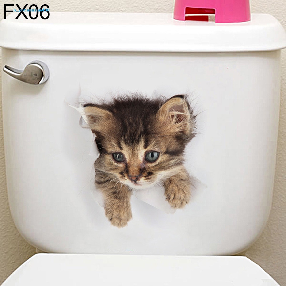 pota-3d-cat-hamster-dog-toilet-sticker-cute-wall-decal-decor-for-bathroom-bedroom