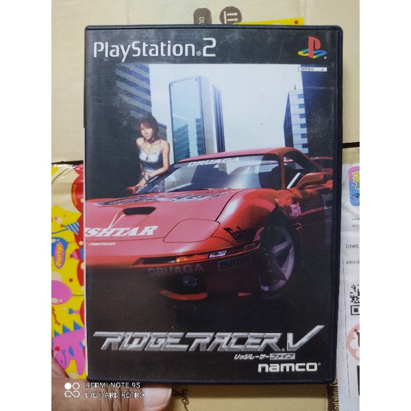 แผ่นแท้ Ridge Racer V เกมส์เปิดตัวเครื่อง PS2 สภาพสะสม หายาก ของมันต้อง ...