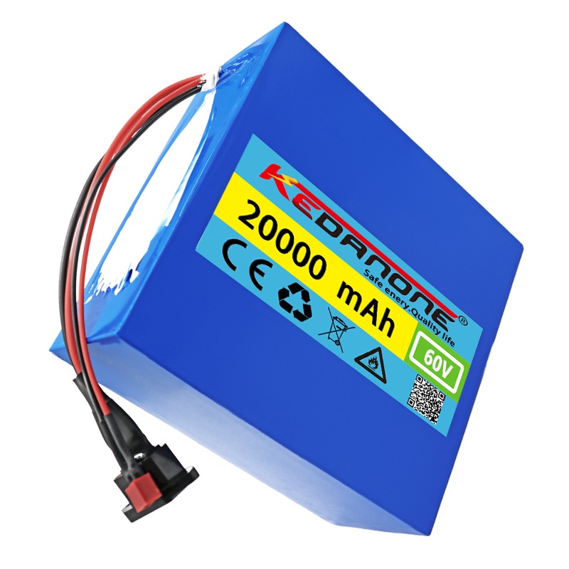16S4P 60V 20Ah 21700ชุดแบตเตอรี่ลิเธียม1000Wจักรยานไฟฟ้ารถจักรยานยนต์ส ...