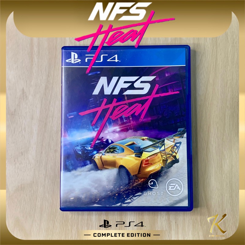 แผ่นเกมส์ PS4 NFS Need For Speed Heat (มือ2) Zone3 พร้อมส่ง