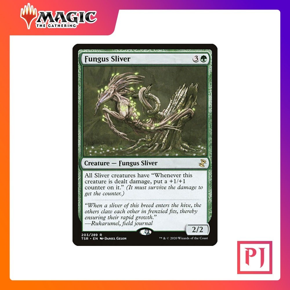[MTG] Fungus Sliver [TSR] [GREEN] [RARE] [NORMAL] [ENG] (การ์ดเมจิค ...