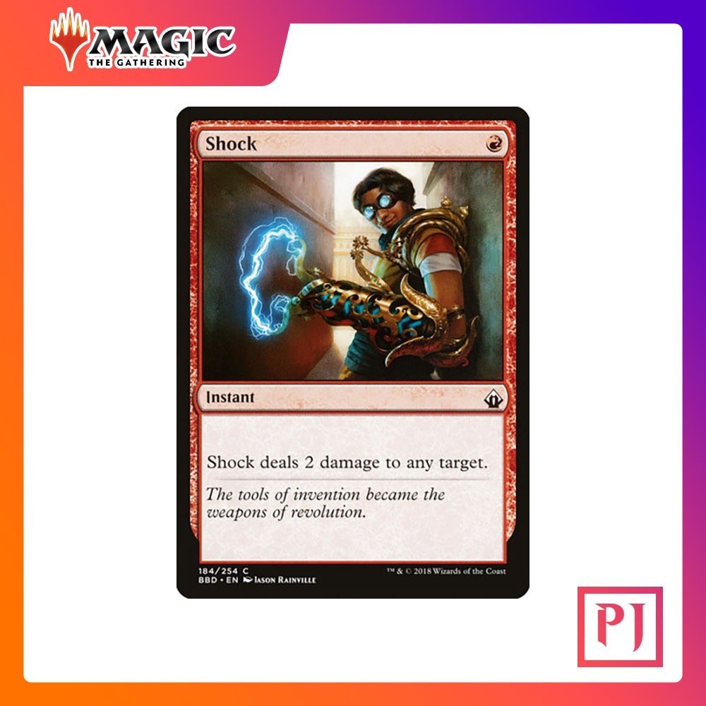 [MTG] Shock [BBD] [RED] [COMMON] [NORMAL] [ENG] (การ์ดเมจิค / Magic the ...