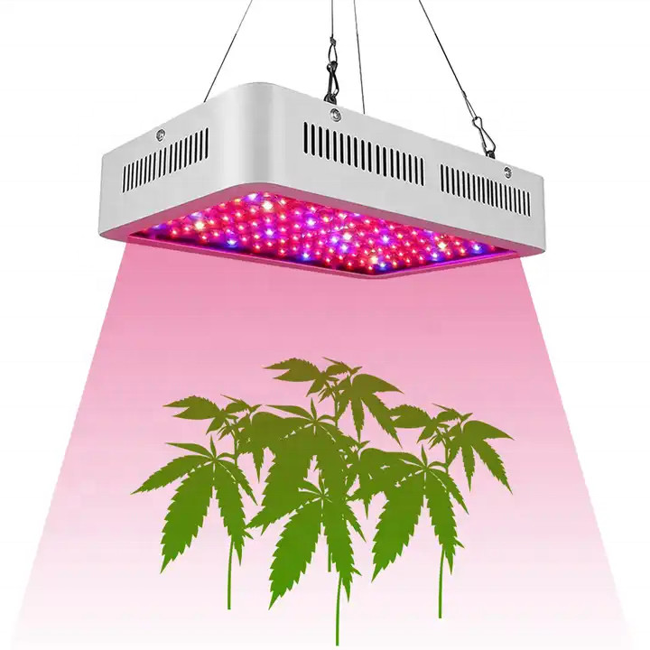 Indoor Full Spectrum Plant Lamp 600W With Fan LED Grow Light For ...