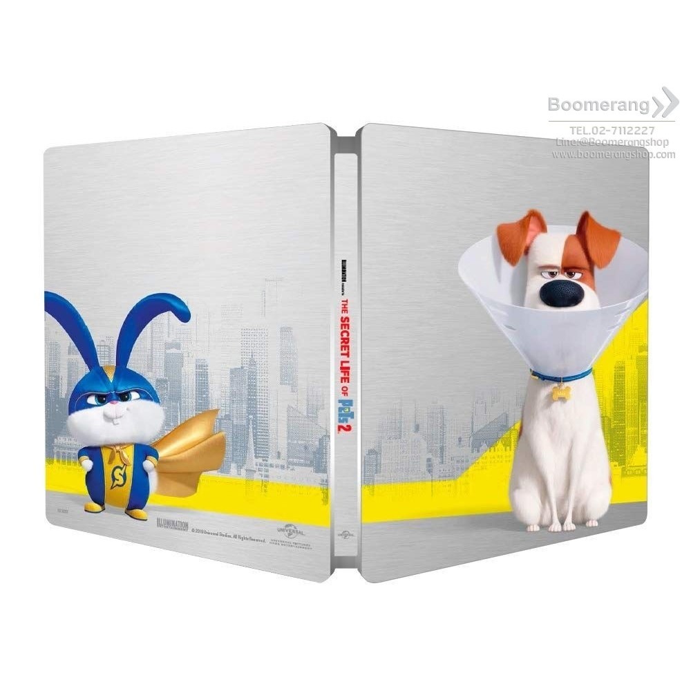 Secret Life Of Pets 2, The เรื่องลับแก๊งขนฟู 2 (4K Ultra HD + Blu-ray ...