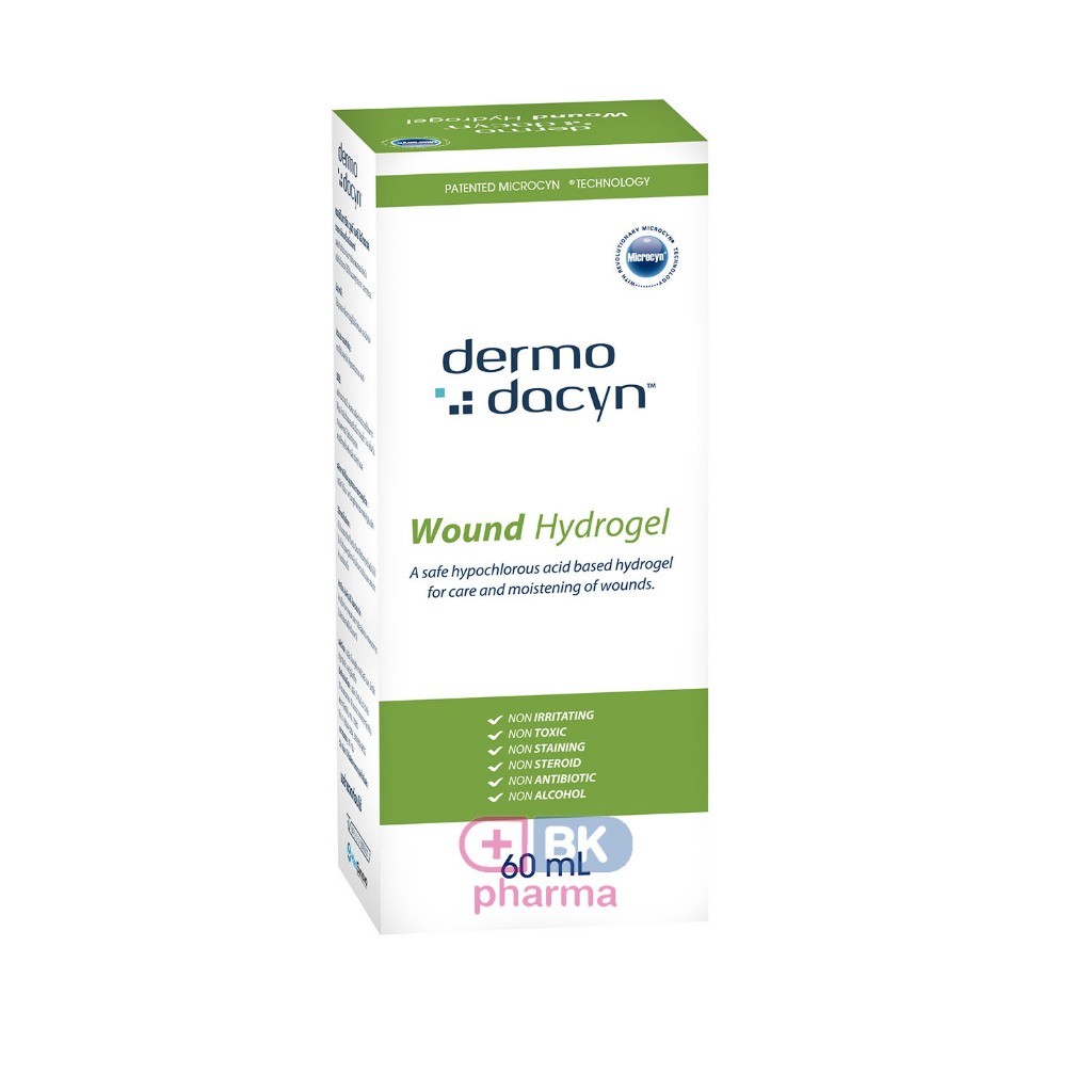 DERMODACYN POST PROCEDURE HYDROGEL / Wound Hydrogel / Wound Care Spray ...