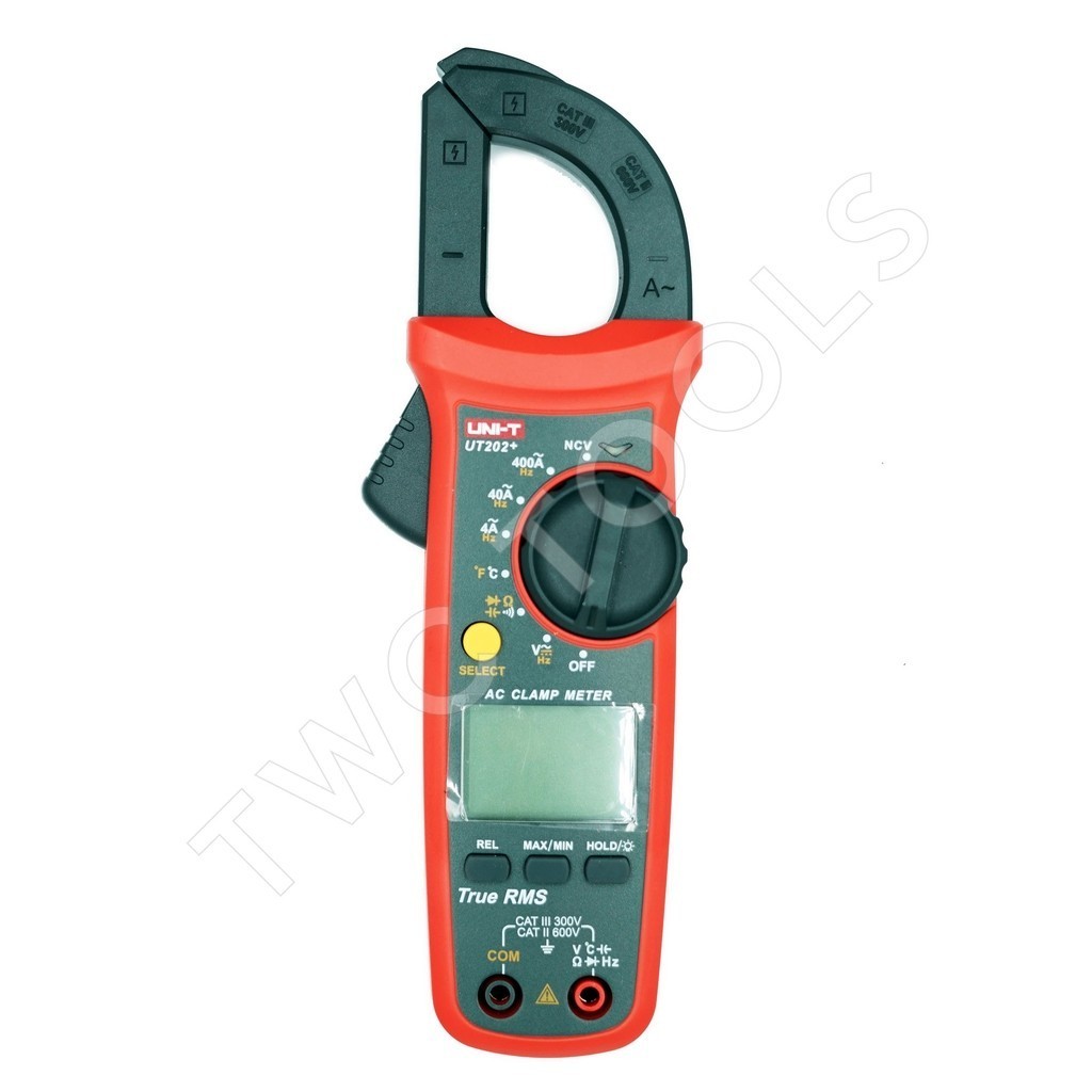 UNI-T 202+ คลิปแอมป์ แคล้มป์มิเตอร์ ดิจิตอล กิ๊ปแอมป์ Clamp Meter UT202 ...