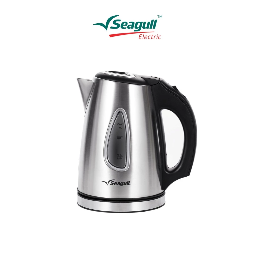 Seagull กาต้มน้ำไฟฟ้า สแตนเลส รุ่น Electric Kettle ขนาด 1.0 ลิตร