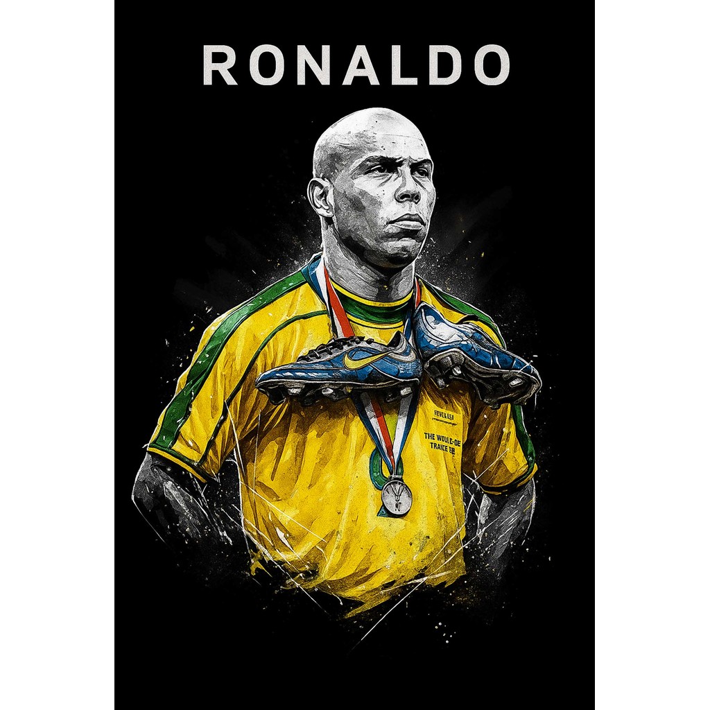 โปสเตอร์ Ronaldo R9 โรนัลโด้ ของแต่งบ้าน ไอเดียแต่งบ้าน แต่งห้อง รูปติด ...