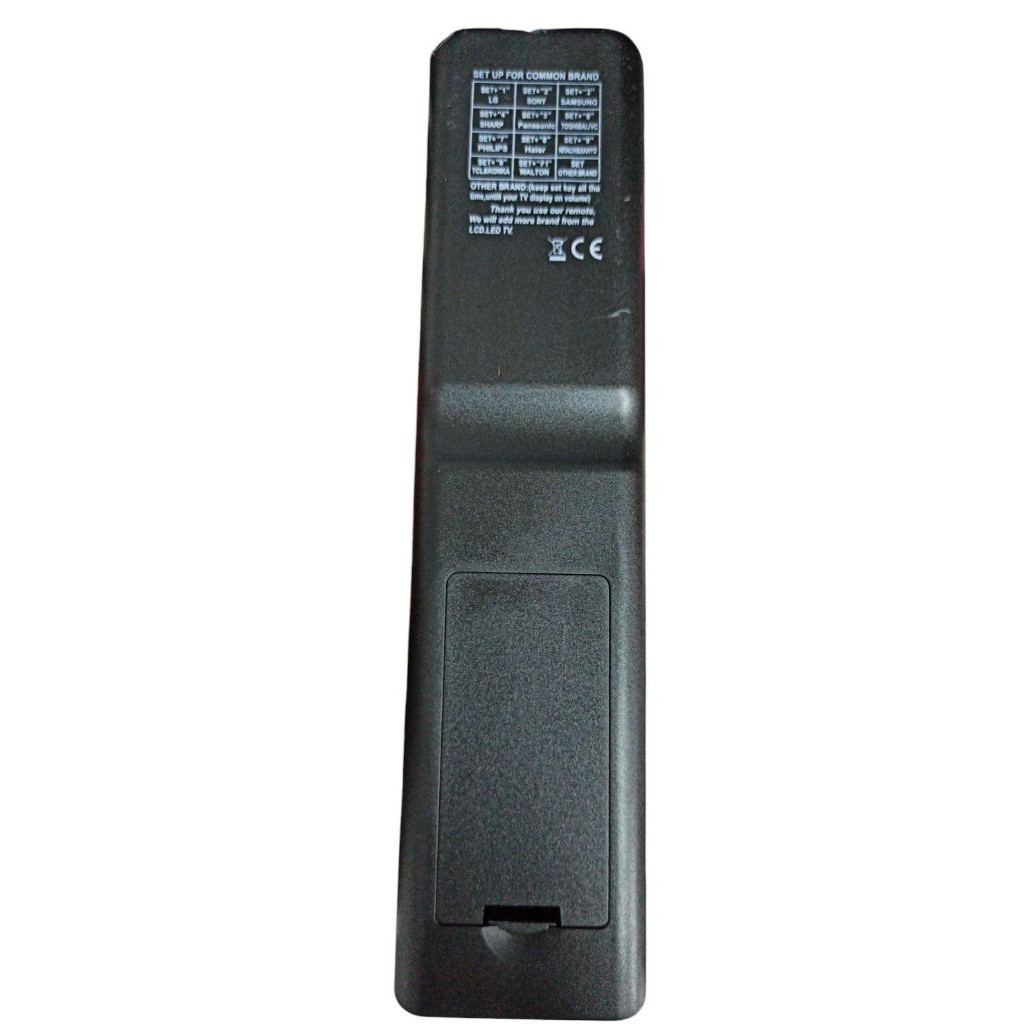 Remote TV Universal ใช้งานกับทีวีได้หลายยี่ห้อติดตั่งง่ายมีคู่มือติด ...
