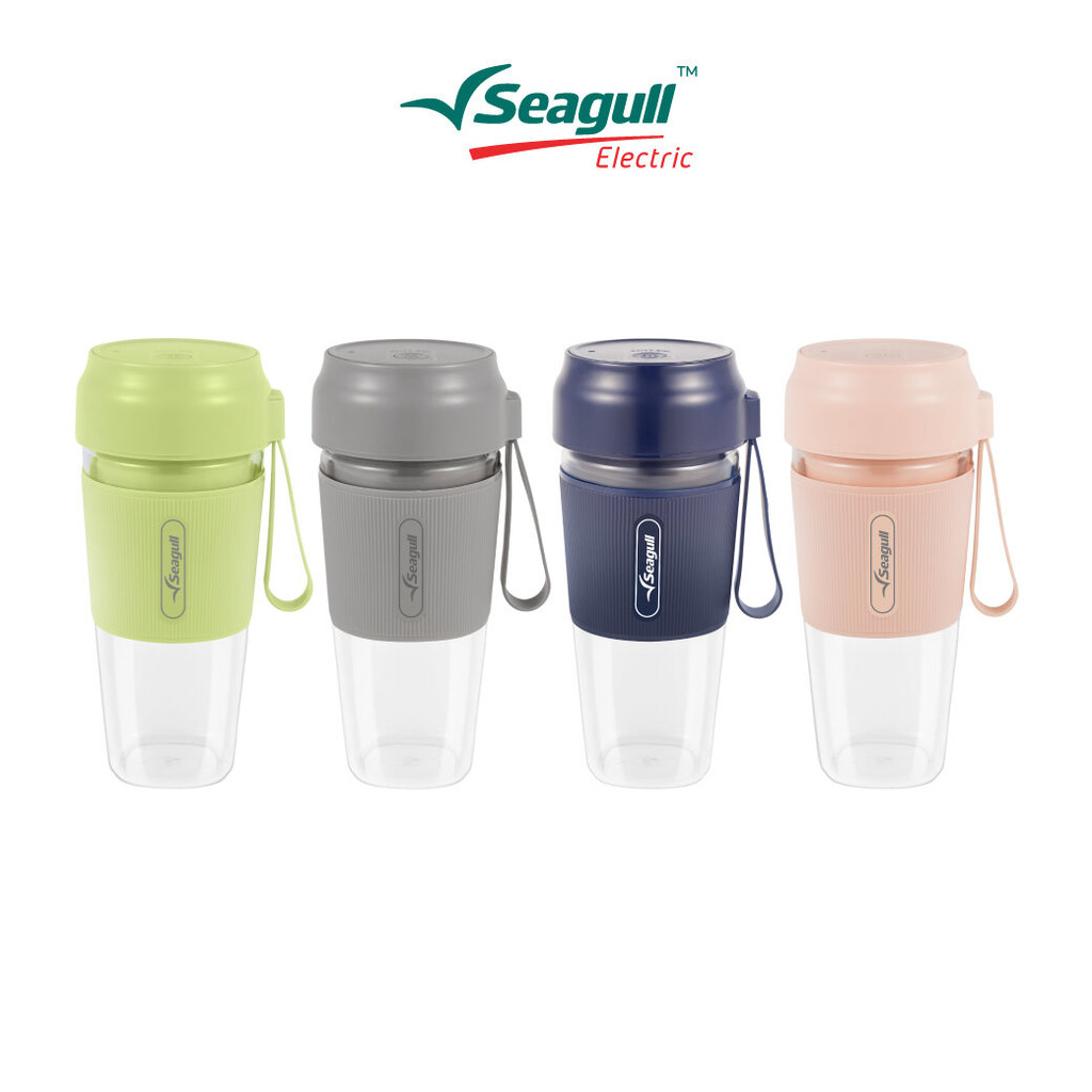 Seagull แก้วปั่นแบบพกพา รุ่น สมูทตี้ มิกซ์ 300 มล. มีให้เลือก 4 สี แก้วปั่นผลไม้ แก้วปั่นโปรตีน
