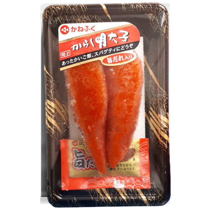 เมนไทโกะ ไข่ปลาค๊อดปรุงรสแช่แข็ง 80 ก. MENTAIKO Frozen Pollack Roe 80 g ...