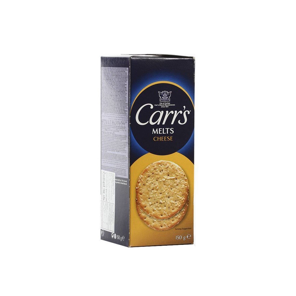 Carr'S Melt Cheese 150G คาร์ส เม็ลท์ ชีส แครกเกอร์ผสมจมูกข้าวสาลีและชีส ...
