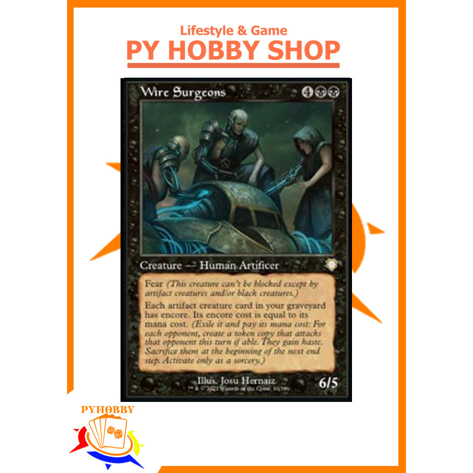 MTG] The Brothers' War Commander Decks: Wire Surgeons | Shopee Thailand