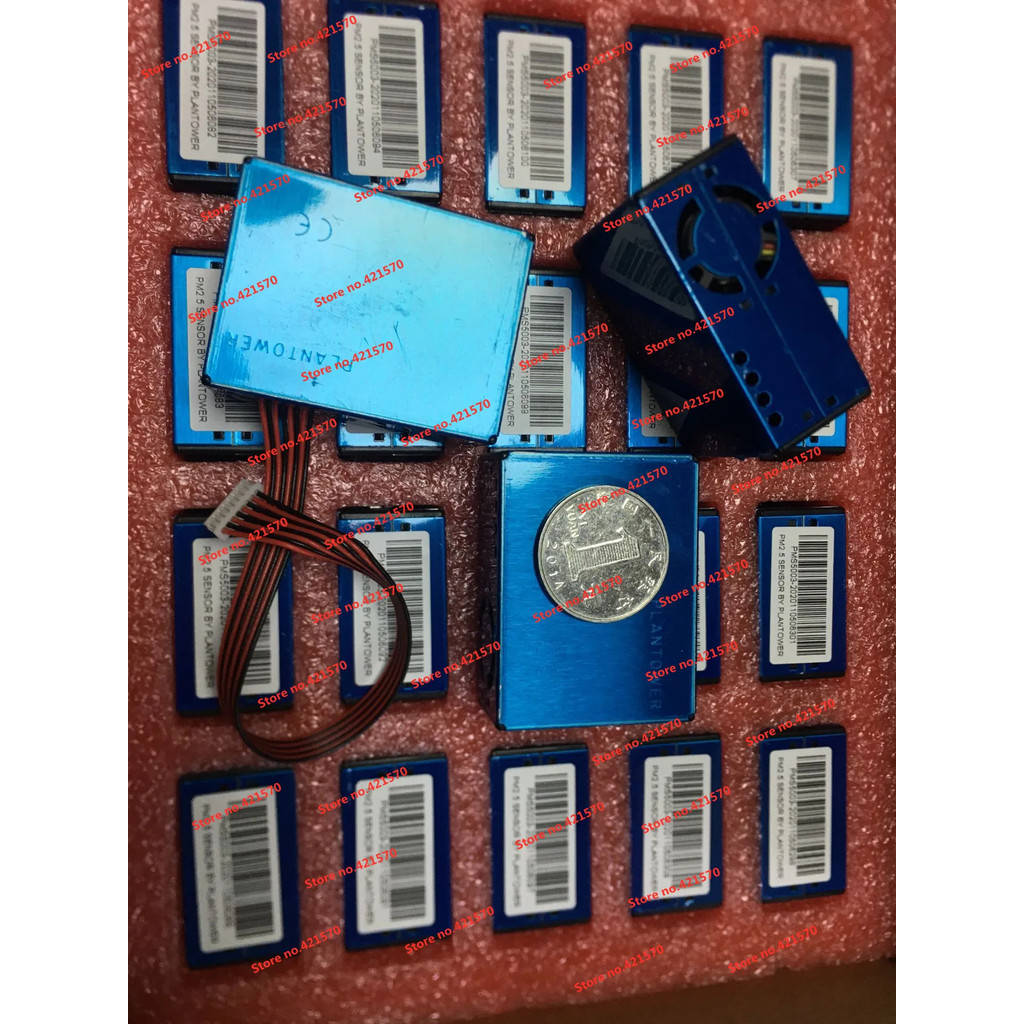 โมดูลเซ็นเซอร์เลเซอร์ PM2.5 PLANTOWER PMS5003 PMS7003 PMS3003 PMSA003 ...