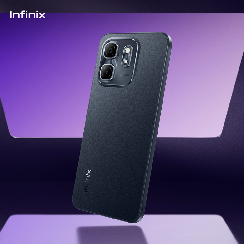 Infinix รุ่น HOT 50i สมาร์ทโฟนจอใหญ่ 6.7 นิ้ว 120Hz RAM 8GB ชิป Helio G81 แบตเตอรี่ 5000mAh รองรับชาร์จเร็ว 18W