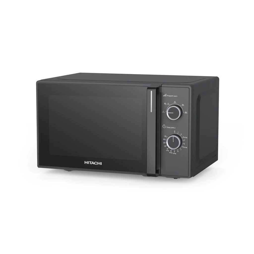 Hitachi ไมโครเวฟ Solo Oven Series รุ่น HMR-M2002 ขนาด 20 ลิตร กำลังไฟ 700 วัตต์ สีดำ