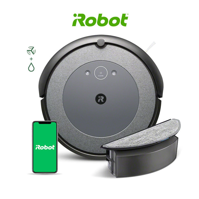 iRobot Roomba Combo i5 หุ่นยนต์ดูดฝุ่นและถูพื้นอัจฉริยะในเครื่องเดียว