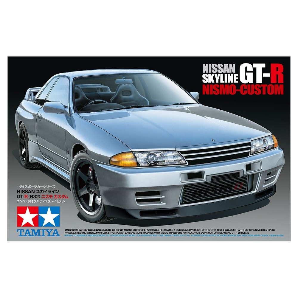 Tamiya, Nissan Skyline Gt-R (R32) Nismo-Custom, 1/24 Sports Car Series ...