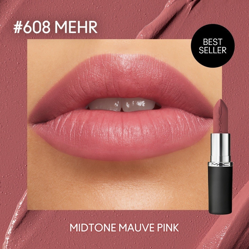 MAC MACXIMAL MATTE LIPSTICK / แมค ลิปสติก MACXIMAL MATTE -  ลิปสติกเนื้อแมตต์ติดทน 12 ชม. ริมฝีปากชุ่มชื้นยาวนาน 8 ชม. | Shopee Thailand