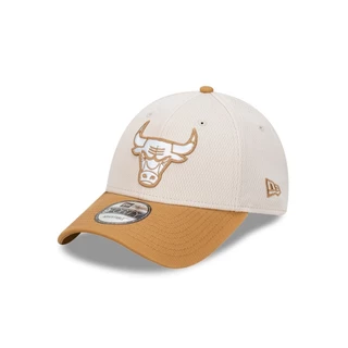 New Era หมวกรุ่น Chicago Bulls Dashmark 2-Tone Wheat Visor Stone 9Forty Cap
