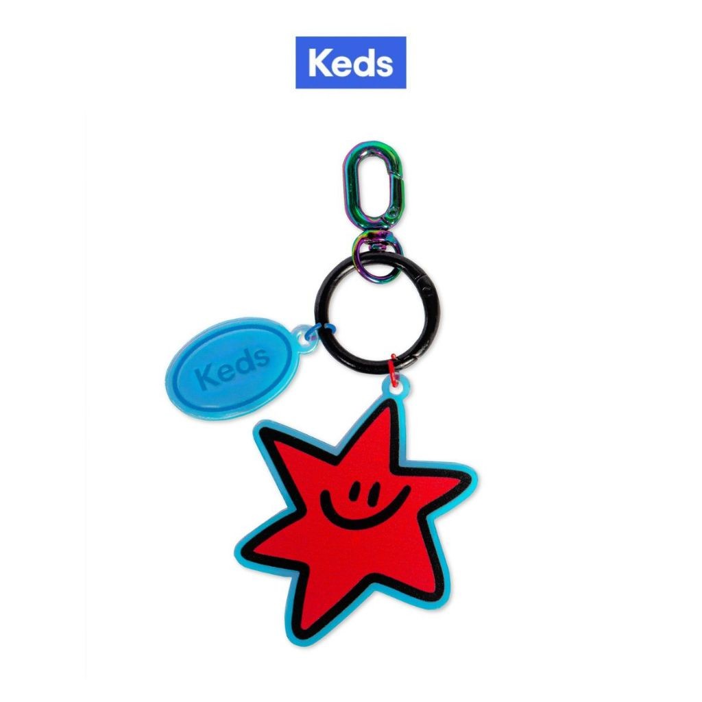 KEDS พวงกุญแจ รุ่น ACRYLIC KEYCHAIN Red Star Set หลากสี ( KF24ACK01004 ...