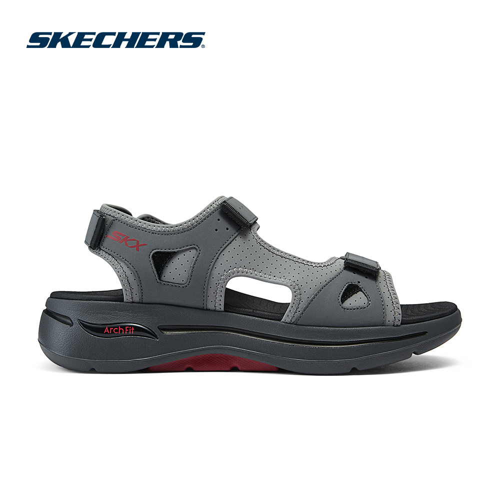 Skechers สเก็ตเชอร์ส รองเท้าแตะ ผู้ชาย On-The-Go Arch Fit Sandals ...