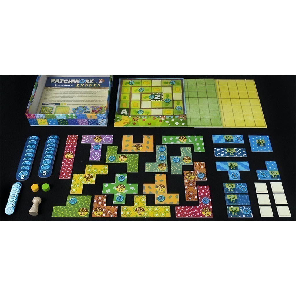 Patchwork Express ภาษาอังกฤษ Board Game บอร์ดเกม ของแท้! | Shopee Thailand
