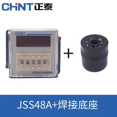 CHNT JSS48A-S JSS48A-2Z 8Pin บน Power Delay Digital Time Relay Timer ...