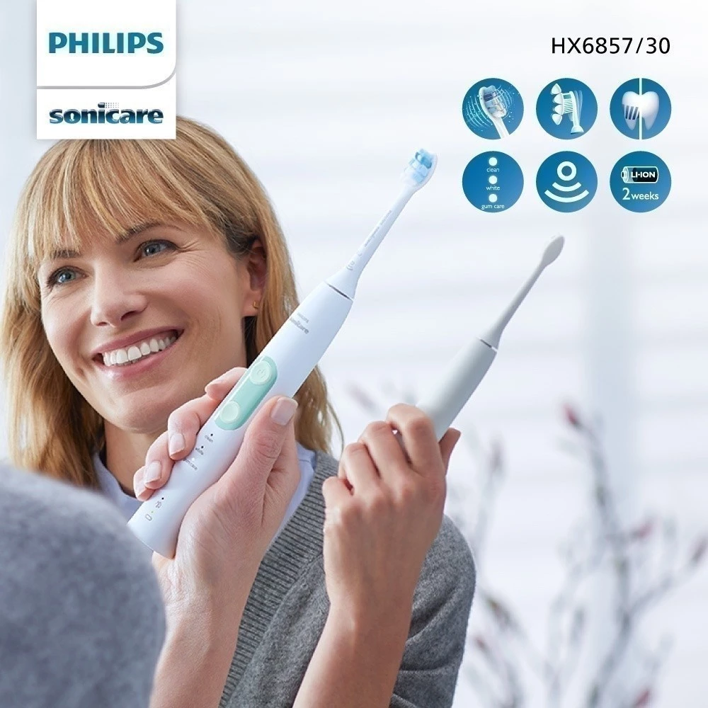 12. Philips Sonicare ฟิลิปส์ แปรงสีฟันไฟฟ้า ProtectiveClean รุ่น HX6857/30