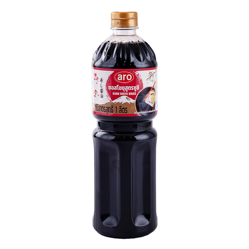 เอโร่ ซอสโชยุ สูตรซูชิ 1 ล. ARO Sushi Shoyu Sauce 1 l | Shopee Thailand