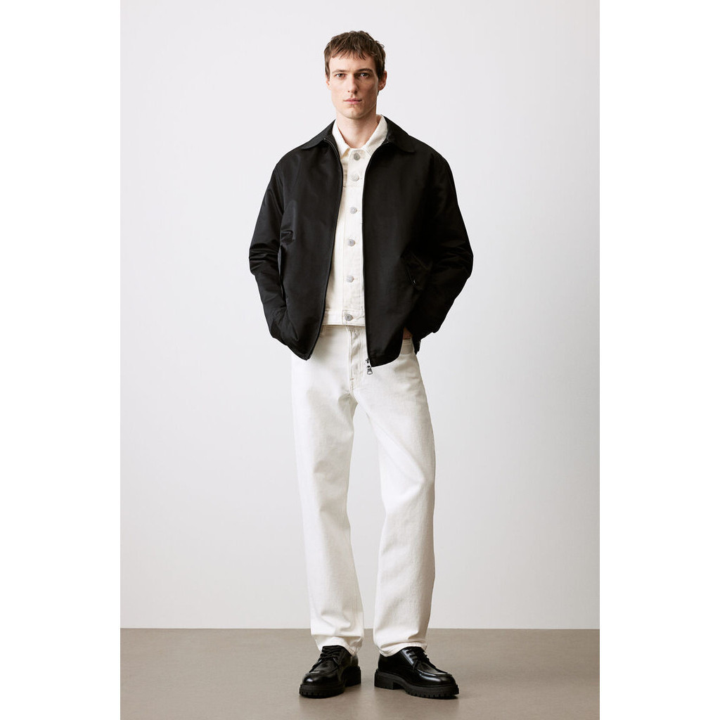 Loose Fit Twill Jacket YLS0419